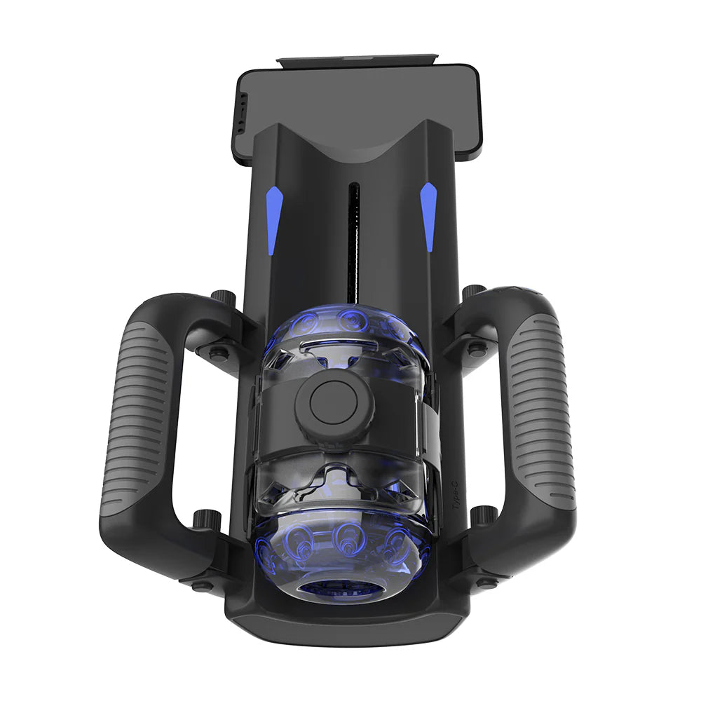 EASYLOVE Thrusting Cannon King Mini 6-Stage Telescopic Male Masturbator