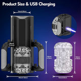 EASYLOVE Thrusting Cannon King Mini 6-Stage Telescopic Male Masturbator