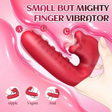 Finger Vibrator With Extra Tongue – Vibration and Licking