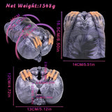 Lizard Buttocks Torso Sex Doll Realistic Animal Pussies Penis Male Masturbator