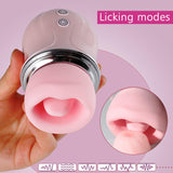 Licking Tongue clitoral Stimulator with APP control for women