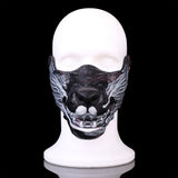 Fantasy Monster Silicone Bondage Masks - Couples Strap-On Teasing BDSM Toys