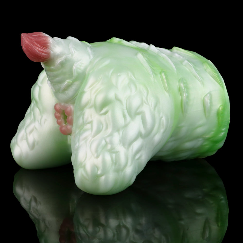 Monster Spirit Beast Fantasy Ass Pocket Pussy - Single-Channel Silicone Male Masturbation Stroker
