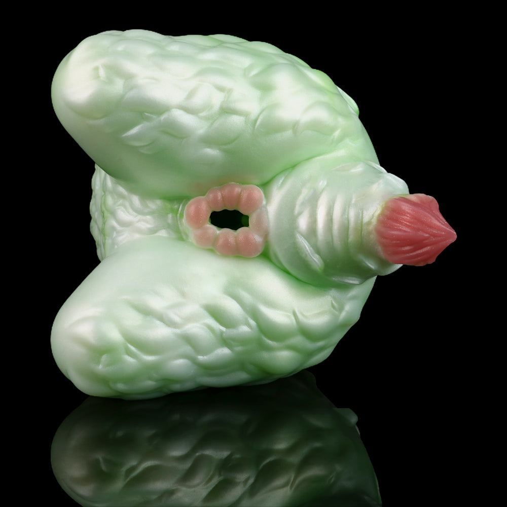 Monster Spirit Beast Fantasy Ass Pocket Pussy - Single-Channel Silicone Male Masturbation Stroker