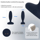 SVAKOM JORDAN APP-Controlled Interactive Thrusting Anal Vibrator