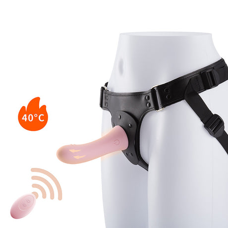 ROOMFUN CH-004M Strap on Auto-heating Dildo