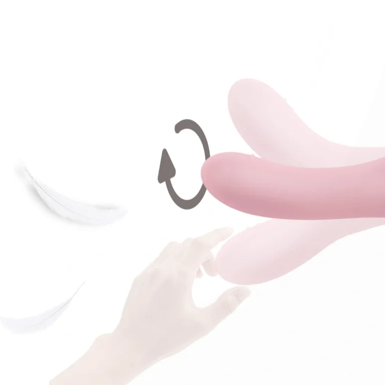 ROOMFUN CH-004M Strap on Auto-heating Dildo