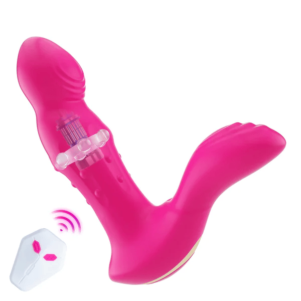 Creep Remote Control Tapping G-spot Vibrator & Clit Stimulator honeysx Creep Remote Control Tapping G-spot Vibrator & Clit Stimulator honeysx