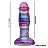 8 Inch Vibrating Fantasy Dildo Silicone Exotic Adult Toy
