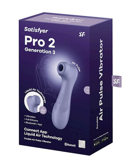 Satisfyer Pro 2 Generation 3 Liquid Air Technology Double Air Pluse Vibrator