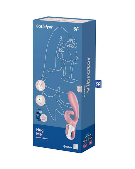 Satisfyer Hug Me Rabbit Vibrator with App Control Clit Stimulator Adult sex toy for Women