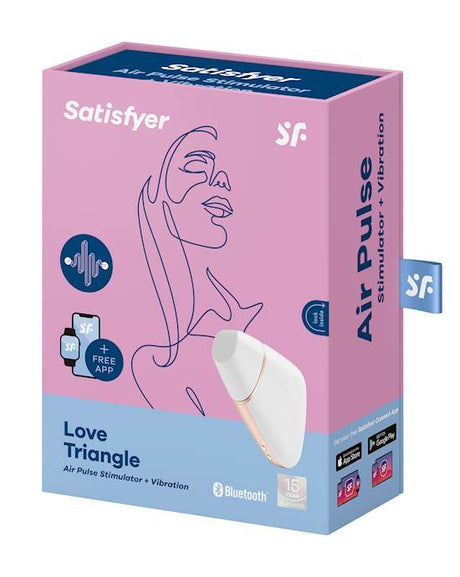Satisfyer Love Triangle Air Pulse Stimulator clitoral nipple Vibrator