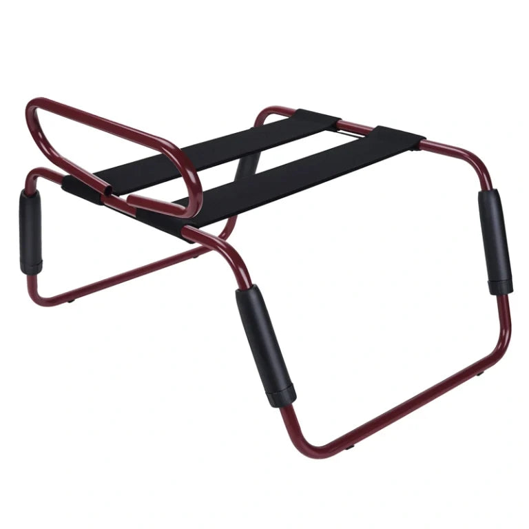 Roomfun Develop sex positions Wine red sex chair