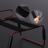 Roomfun Develop sex positions Wine red sex chair