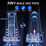 Male Masturbator Penis Pump Enlarger glans trainer