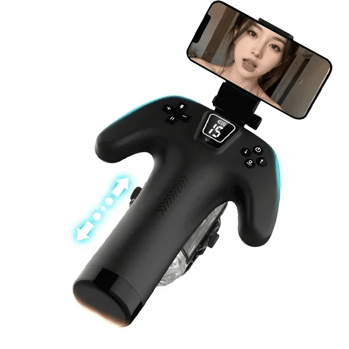Toyshcool Hands-Free Male Masturbator with Adjustable Stroke & Sleeve Tightness