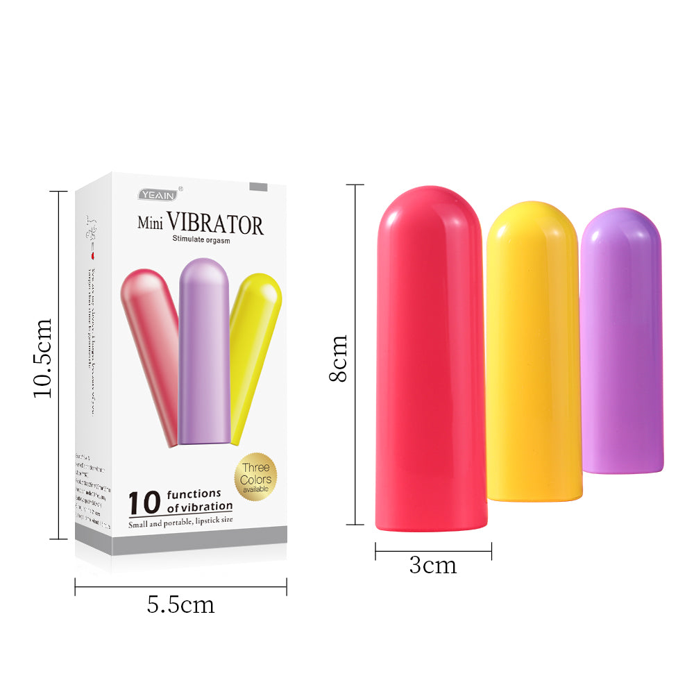 YEAIN®Mini vibrator stimulate orgrasm Burst color jump egg Vaginal clitoral vibration massager