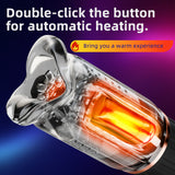 Mini Cyclone Oral Masturbator tongue licking vibrator