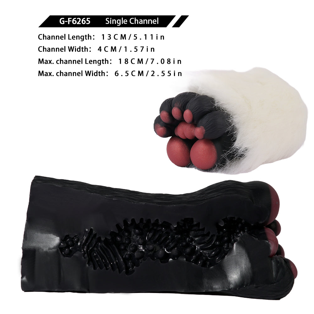 6265 Bear Claw Plush Pocket Pussy