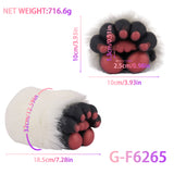 6265 Bear Claw Plush Pocket Pussy