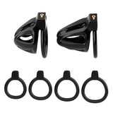 Dragon lock Men's Chastity lock Male Penis Cage with 4 rings