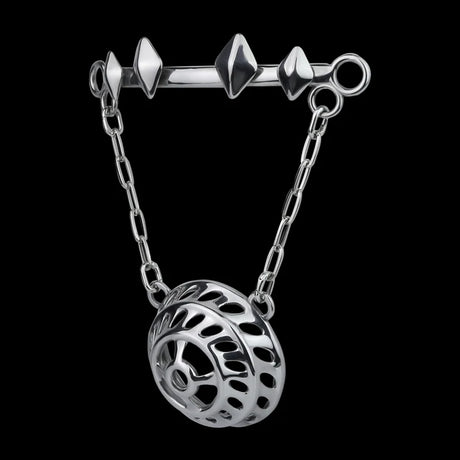 Stainless Steel Metal Dome Strap-on BDSM Toys – Bettie Bondage Male Tease Underwear