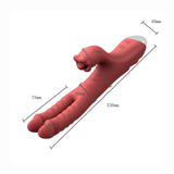 Rabbit vibrator Twin-Vibe intimacy Massager for ladies