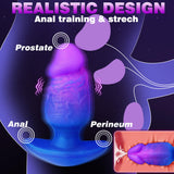 Vibrating Butt plugs Anal training strech sex toys