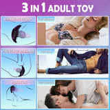 Vibrating Canine Dildo Plug with remote control