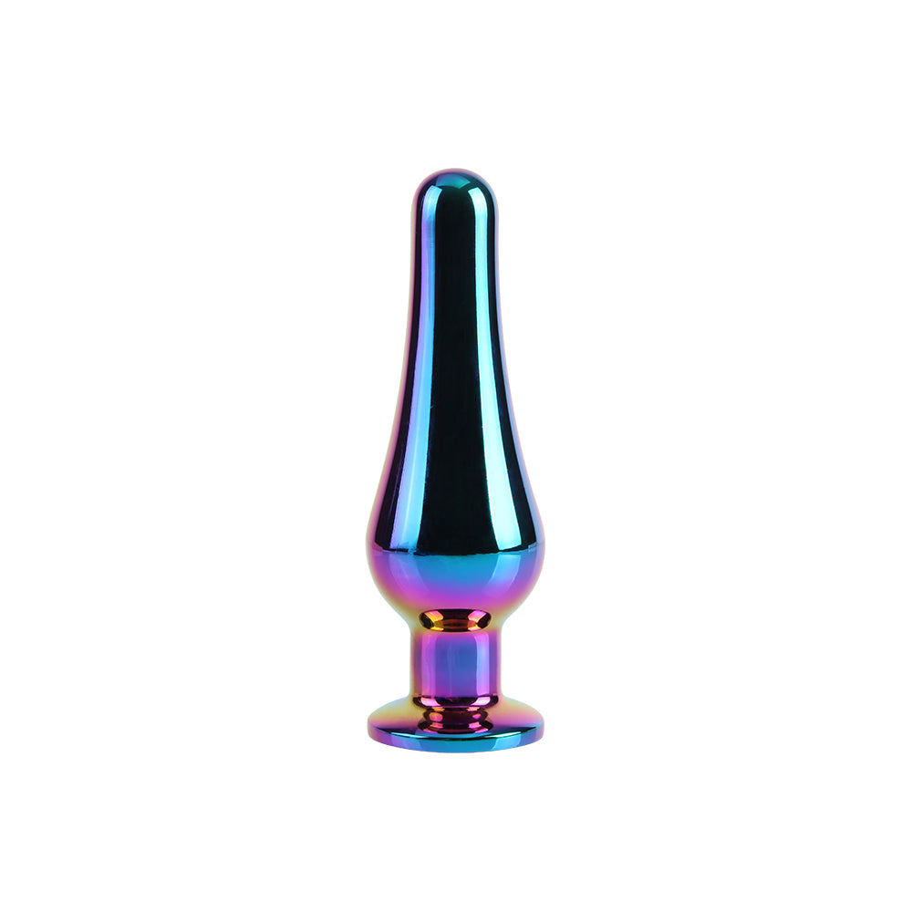 Chisa Classic Rainbow Butt Plug 4.4 Inch