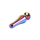Chisa Classic Rainbow Butt Plug 4.4 Inch