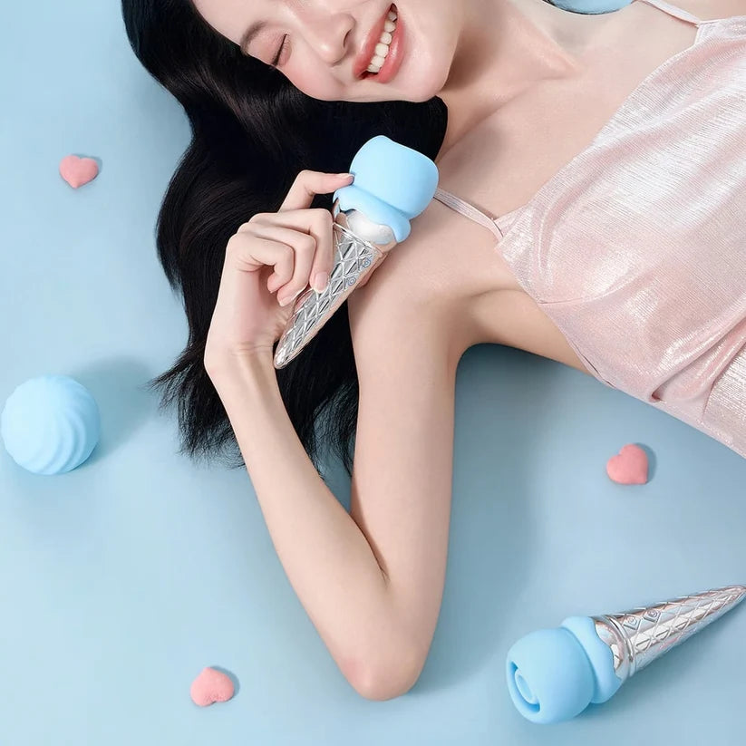 KISSTOY Cream Kiss Clitoral Sucking Vibrator App Controlled