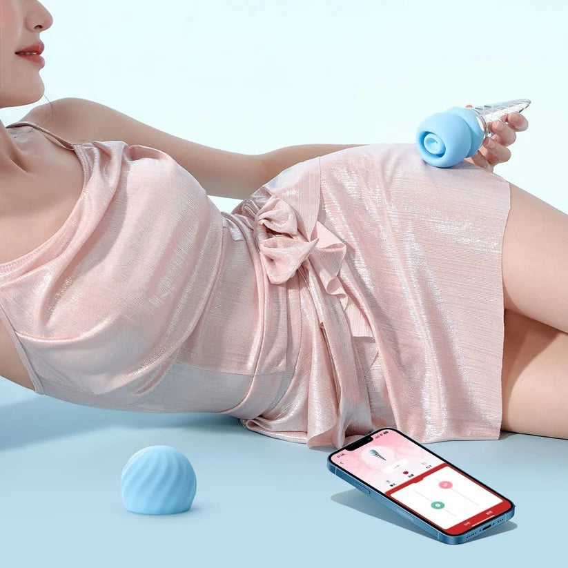 KISSTOY Cream Kiss Clitoral Sucking Vibrator App Controlled
