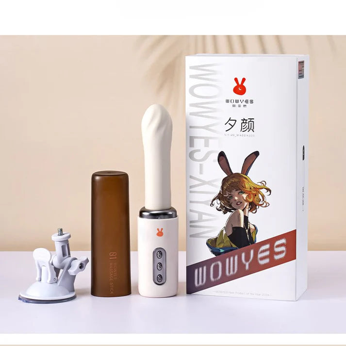 WOWYES App Controlled Handsfree Dildo Machine female vibrator